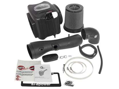 Momentum GT Cold Air Intake System w/ Pro Dry S Filter GM Silverado/Sierra 2500/3500HD 09-15 V8-6.0L aFe Power-6