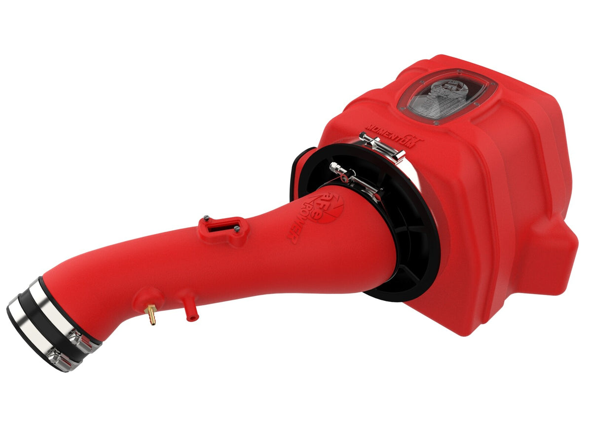 Momentum GT Cold Air Intake System Red w/ Pro Dry S Filter Toyota Tundra 07-21 V8-5.7L aFe Power-2