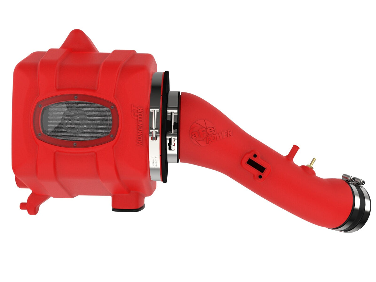 Momentum GT Cold Air Intake System Red w/ Pro Dry S Filter Toyota Tundra 07-21 V8-5.7L aFe Power-4