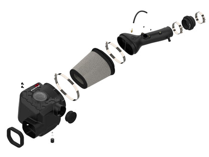 Momentum GT Cold Air Intake System w/ Pro Dry S Filter Toyota Tacoma 05-11 V6-4.0L aFe Power-5
