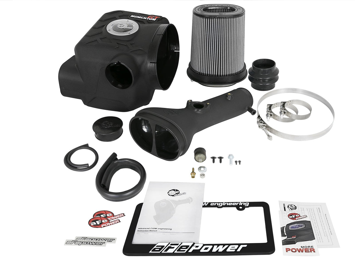 Momentum GT Cold Air Intake System w/ Pro Dry S Filter Toyota Tacoma 05-11 V6-4.0L aFe Power-6