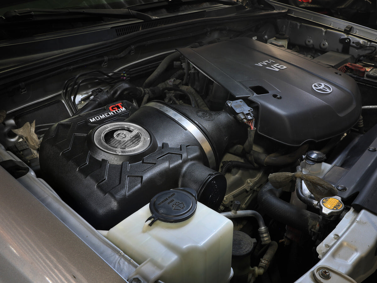 Momentum GT Cold Air Intake System w/ Pro Dry S Filter Toyota Tacoma 05-11 V6-4.0L aFe Power-7