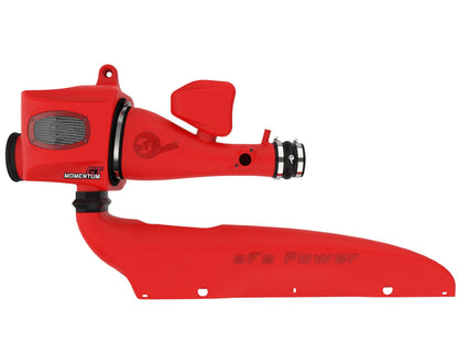 Momentum GT Cold Air Intake System Red w/ Pro Dry S Filter Toyota Tacoma 16-23 V6-3.5L aFe Power-4