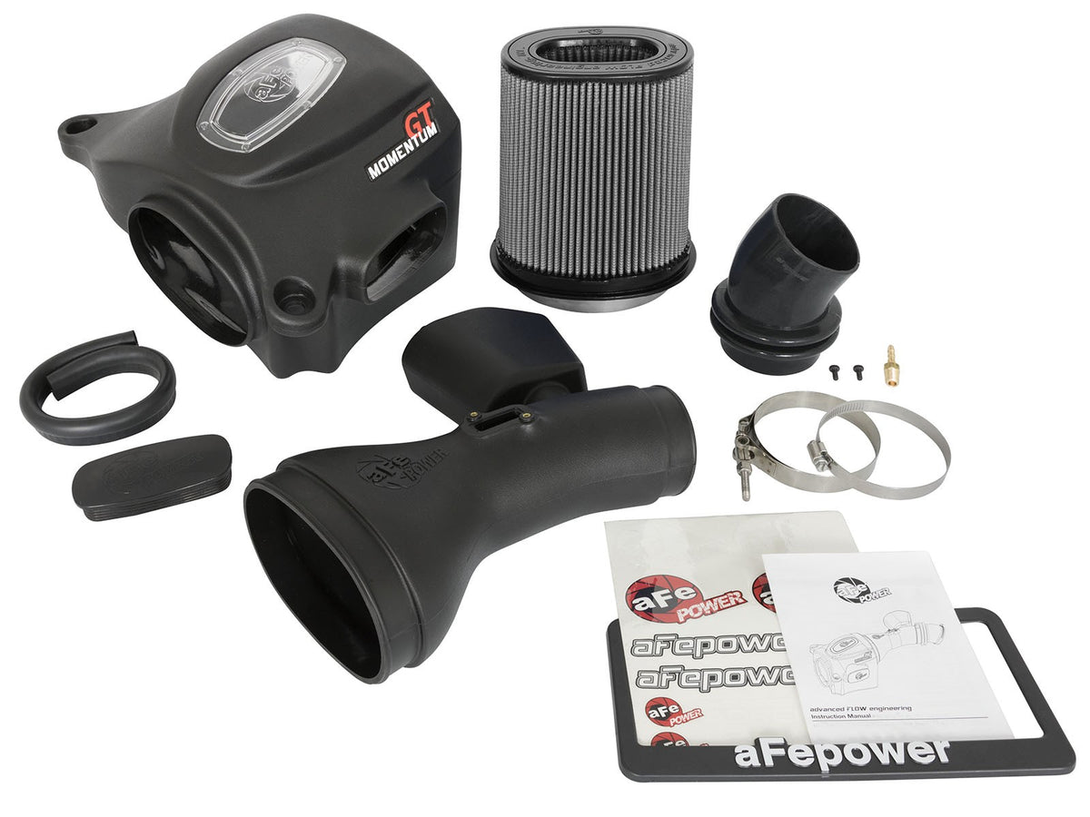 Momentum GT Cold Air Intake System w/ Pro Dry S Filter Lexus LX570/Toyota Land Cruiser (J200) 08-21 V8-5.7L/V8-4.6L aFe Power-6
