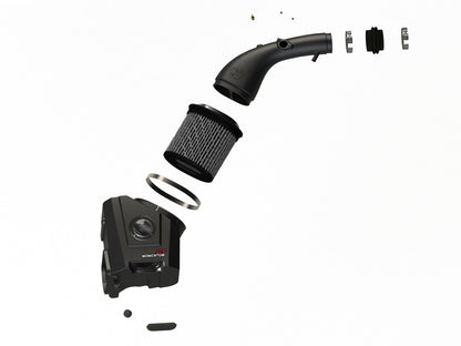 Momentum GT Cold Air Intake System w/ Pro Dry S Filter Toyota Land Cruiser (J70) 09-23 V6-4.0L aFe Power-5