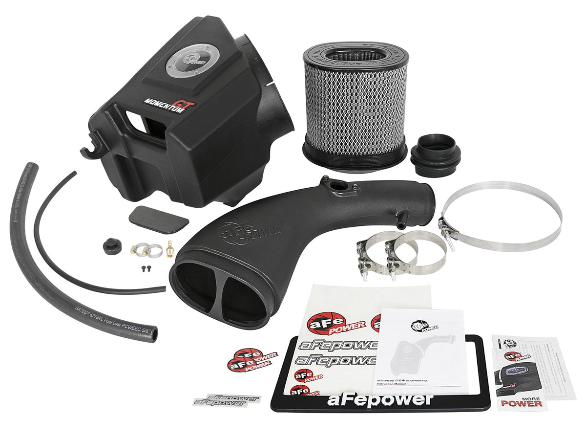 Momentum GT Cold Air Intake System w/ Pro Dry S Filter Toyota Land Cruiser (J70) 09-23 V6-4.0L aFe Power-6