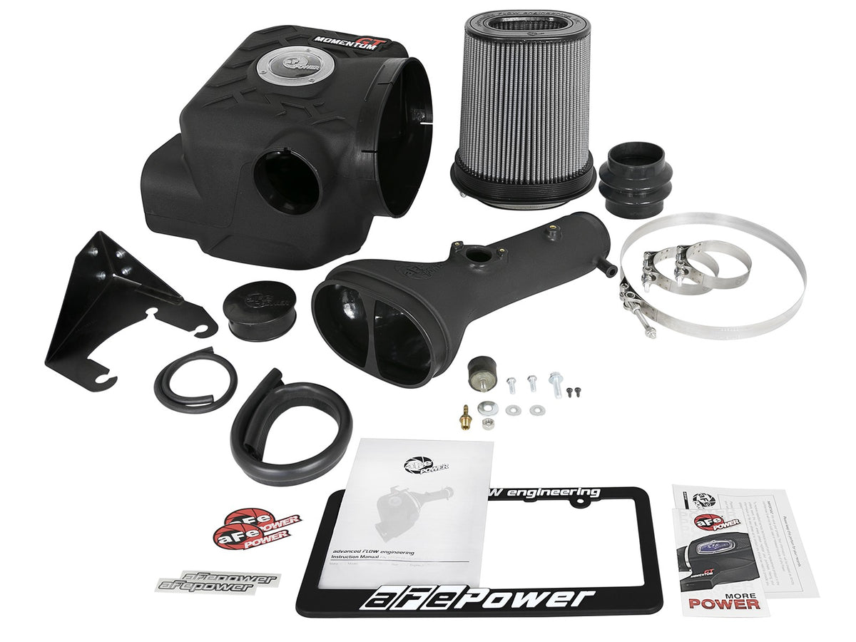 Momentum GT Cold Air Intake System w/ Pro Dry S Filter Toyota Tacoma 12-15 V6-4.0L aFe Power-6