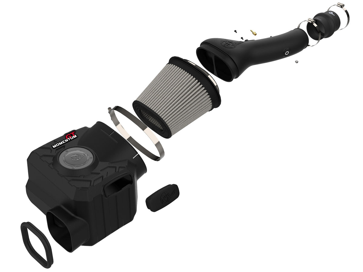 Momentum GT Cold Air Intake System w/ Pro Dry S Filter Toyota Fj Cruiser 10-14/4Runner 10-24 V6-4.0L w/ Magnuson Supercharger aFe Power-5