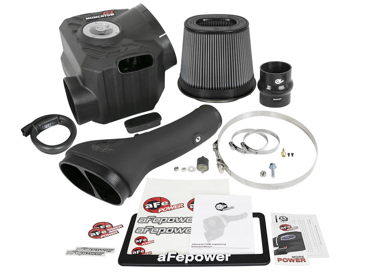 Momentum GT Cold Air Intake System w/ Pro Dry S Filter Toyota Fj Cruiser 10-14/4Runner 10-24 V6-4.0L w/ Magnuson Supercharger aFe Power-6