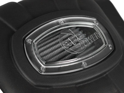 Momentum GT Cold Air Intake System w/ Pro Dry S Filter Nissan Titan 04-15 V8-5.6L aFe Power-3