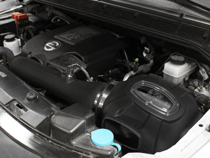 Momentum GT Cold Air Intake System w/ Pro Dry S Filter Nissan Titan 04-15 V8-5.6L aFe Power-6
