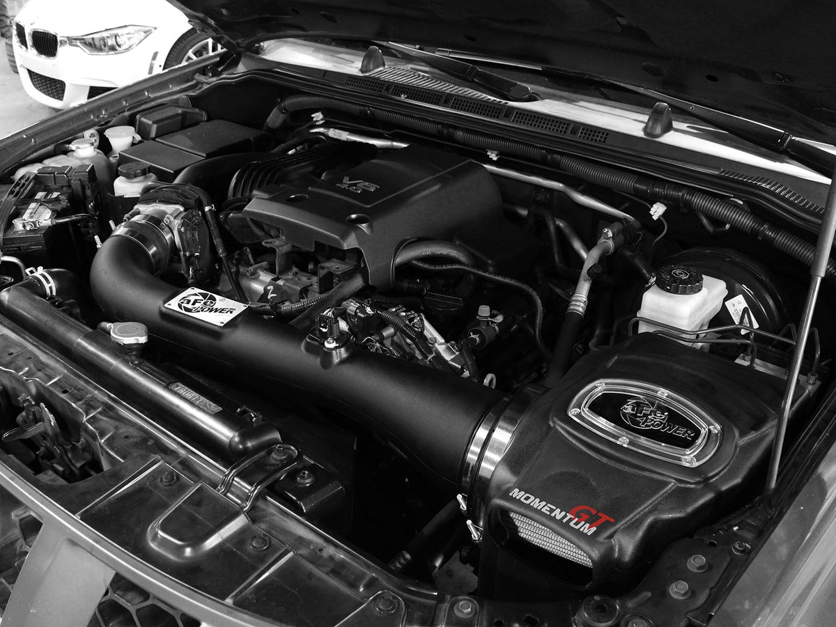 Momentum GT Cold Air Intake System w/ Pro Dry S Filter Nissan Frontier 05-19/Pathfinder 05-12/Xterra 05-15 V6-4.0L aFe Power-5