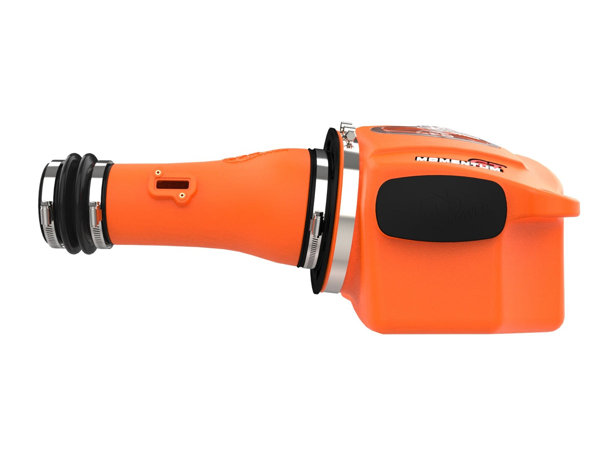 Momentum GT Cold Air Intake System Orange w/ Pro Dry S Filter Nissan Armada 17-24/Nissan Patrol 10-24 (Y62)/Infiniti QX80 14-24/Infiniti QX56 11-13 V8-5.6L aFe Power-3