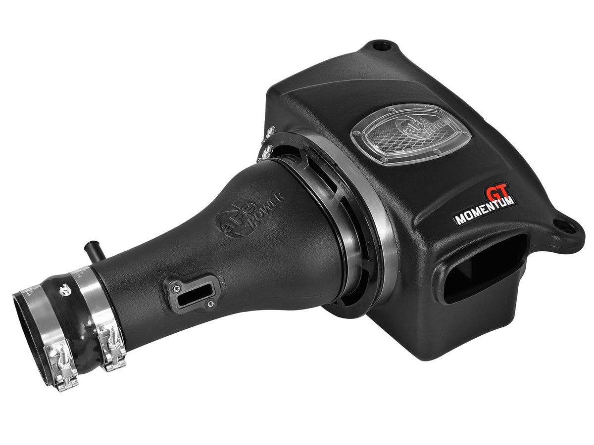 Momentum GT Cold Air Intake System w/ Pro Dry S Filter Nissan Armada 17-24/Nissan Patrol 10-24 (Y62)/Infiniti QX80 14-24/Infiniti QX56 11-13 V8-5.6L aFe Power-1