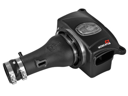 Momentum GT Cold Air Intake System w/ Pro Dry S Filter Nissan Armada 17-24/Nissan Patrol 10-24 (Y62)/Infiniti QX80 14-24/Infiniti QX56 11-13 V8-5.6L aFe Power-1