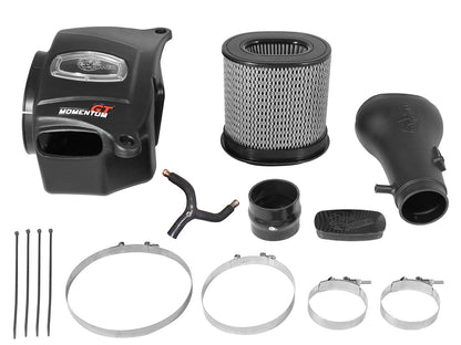 Momentum GT Cold Air Intake System w/ Pro Dry S Filter Nissan Armada 17-24/Nissan Patrol 10-24 (Y62)/Infiniti QX80 14-24/Infiniti QX56 11-13 V8-5.6L aFe Power-5
