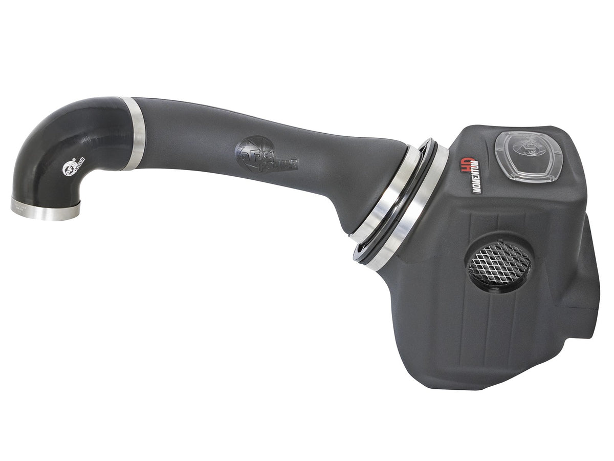 Momentum HD Cold Air Intake System w/ Pro Dry S Filter Nissan Titan Xd 16-19 V8-5.0L (td) aFe Power-1
