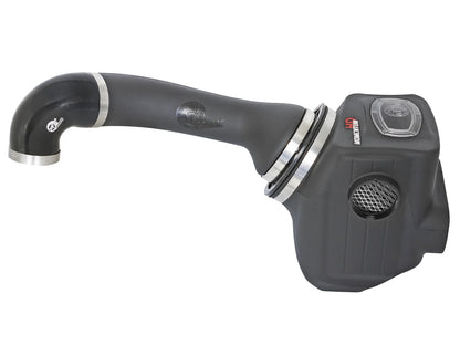 Momentum HD Cold Air Intake System w/ Pro Dry S Filter Nissan Titan Xd 16-19 V8-5.0L (td) aFe Power-1