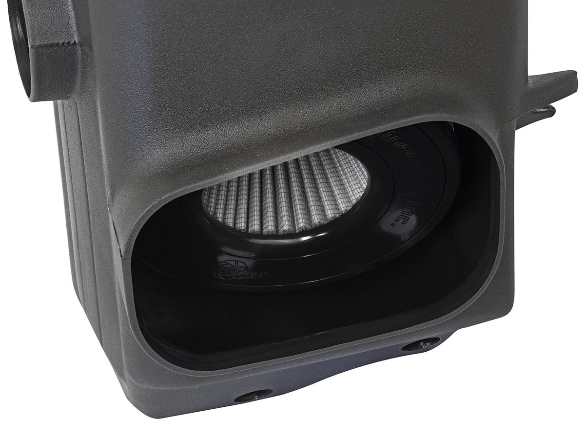 Momentum HD Cold Air Intake System w/ Pro Dry S Filter Nissan Titan Xd 16-19 V8-5.0L (td) aFe Power-3