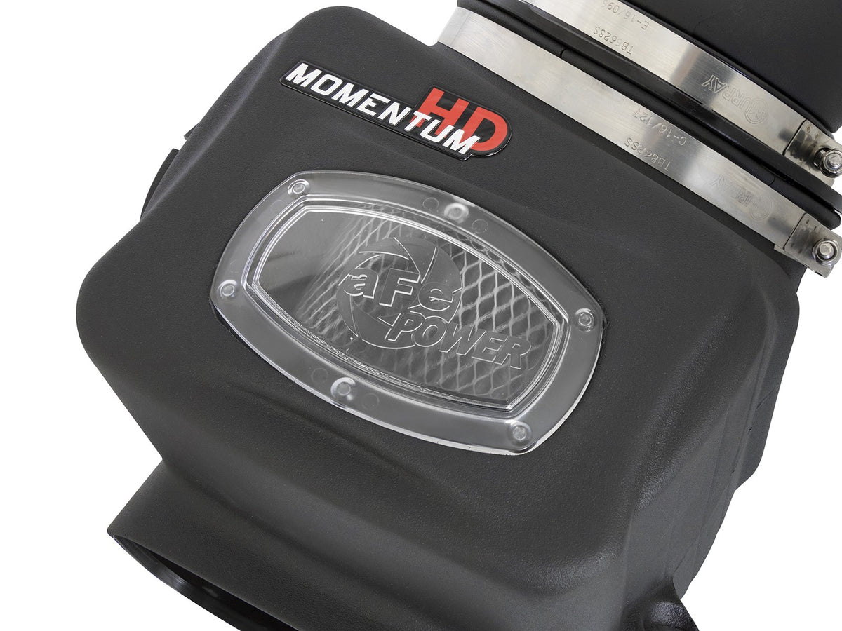 Momentum HD Cold Air Intake System w/ Pro Dry S Filter Nissan Titan Xd 16-19 V8-5.0L (td) aFe Power-4