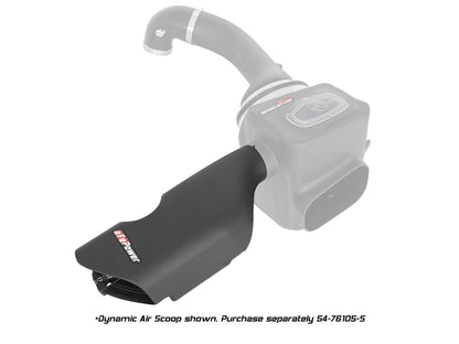Momentum HD Cold Air Intake System w/ Pro Dry S Filter Nissan Titan Xd 16-19 V8-5.0L (td) aFe Power-7