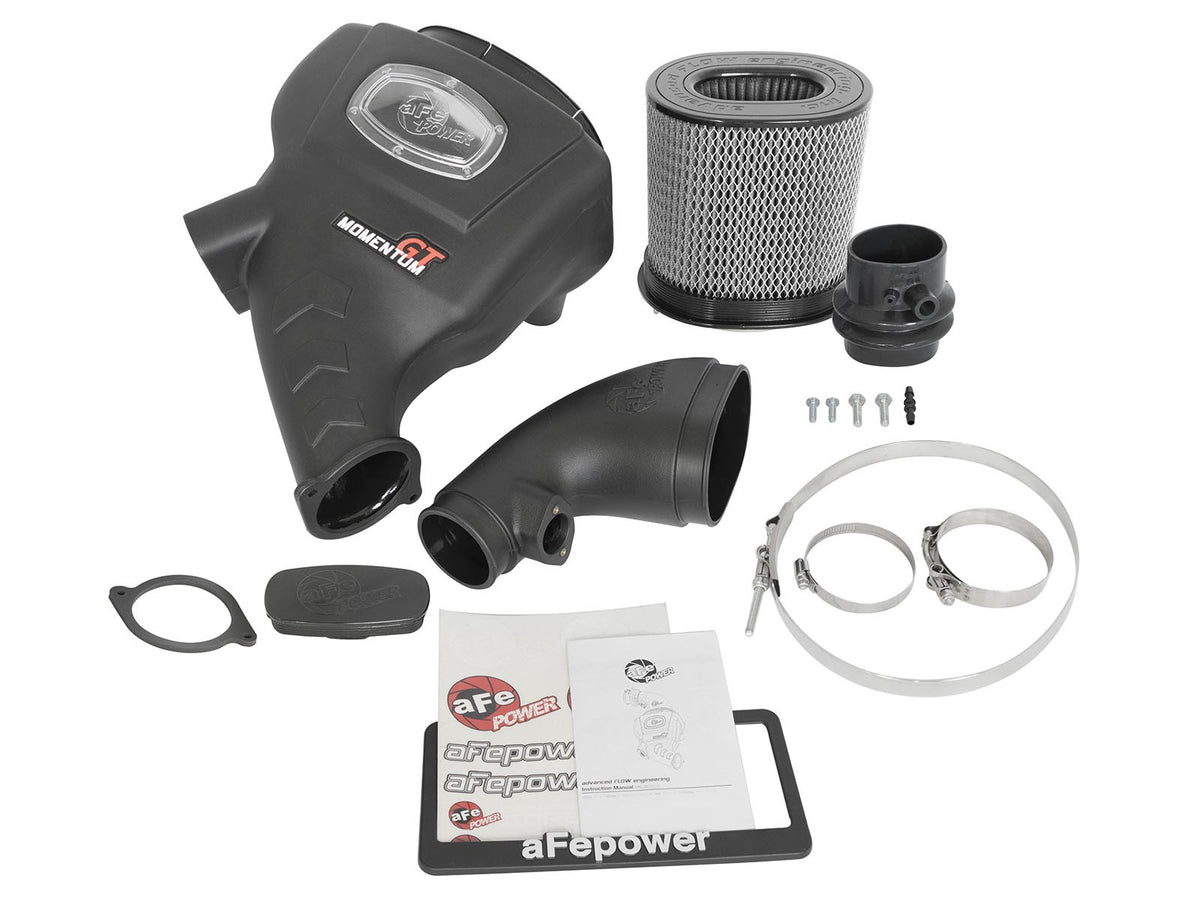 Momentum GT Cold Air Intake System w/ Pro Dry S Filter Nissan Patrol (Y61) 01-16 L6-4.8L aFe Power-6