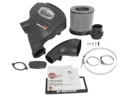 Momentum GT Cold Air Intake System w/ Pro Dry S Filter Nissan Patrol (Y61) 01-16 L6-4.8L aFe Power-6