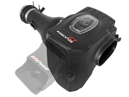 Momentum GT Cold Air Intake System w/ Pro Dry S Filter Nissan Titan 17-24 V8-5.6L aFe Power
