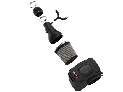 Momentum GT Cold Air Intake System w/ Pro Dry S Filter Nissan Titan 17-24 V8-5.6L aFe Power-4