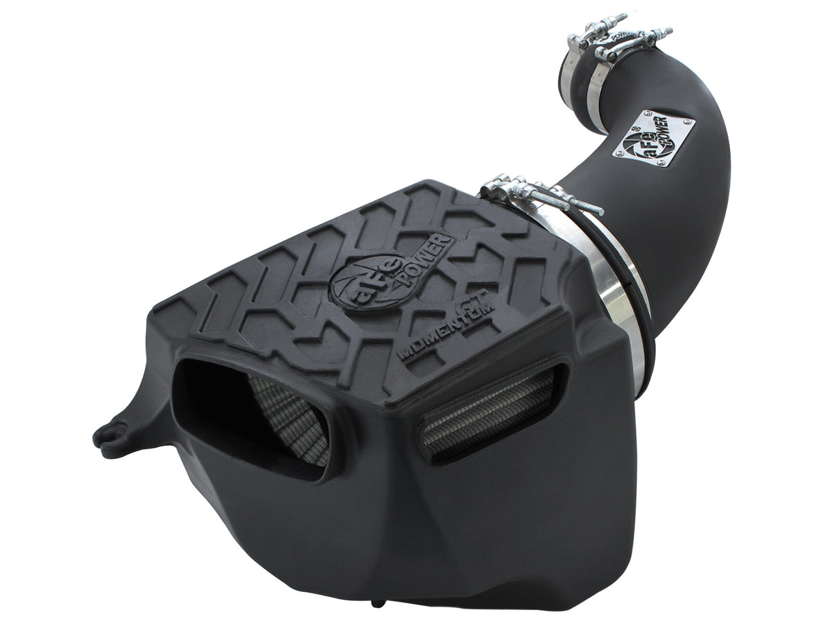 Momentum GT Cold Air Intake System w/ Pro Dry S Filter Jeep Wrangler (JK) 07-11 V6-3.8L 46 Percent Air Flow Gain aFe Power