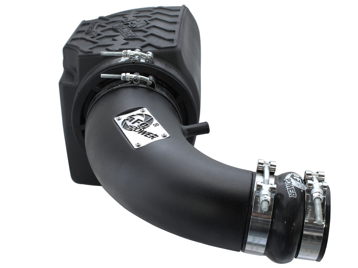 Momentum GT Cold Air Intake System w/ Pro Dry S Filter Jeep Wrangler (JK) 07-11 V6-3.8L 46 Percent Air Flow Gain aFe Power-2