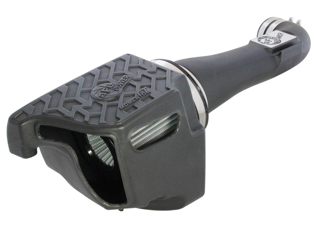 Momentum GT Cold Air Intake System w/ Pro Dry S Filter Jeep Wrangler (JK) 12-18 V6-3.6L 47 Percent Air Flow Gain aFe Power