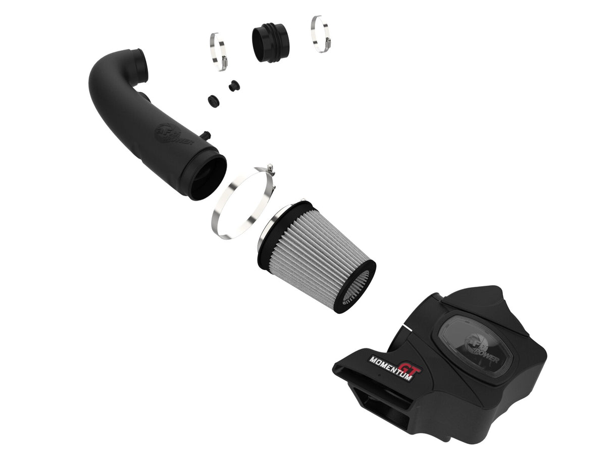 Momentum GT Cold Air Intake System w/ Pro Dry S Filter Jeep Grand Cherokee (WK2) 11-21/Dodge Durango 11-26 V8-5.7L Hemi aFe Power-1