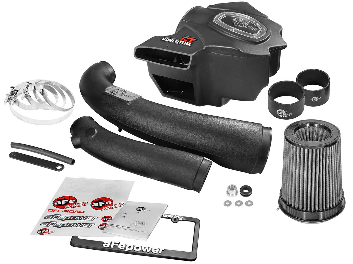 Momentum GT Cold Air Intake System w/ Pro Dry S Filter Jeep Grand Cherokee (WK2)/Dodge Durango 11-15 V6-3.6L aFe Power-6