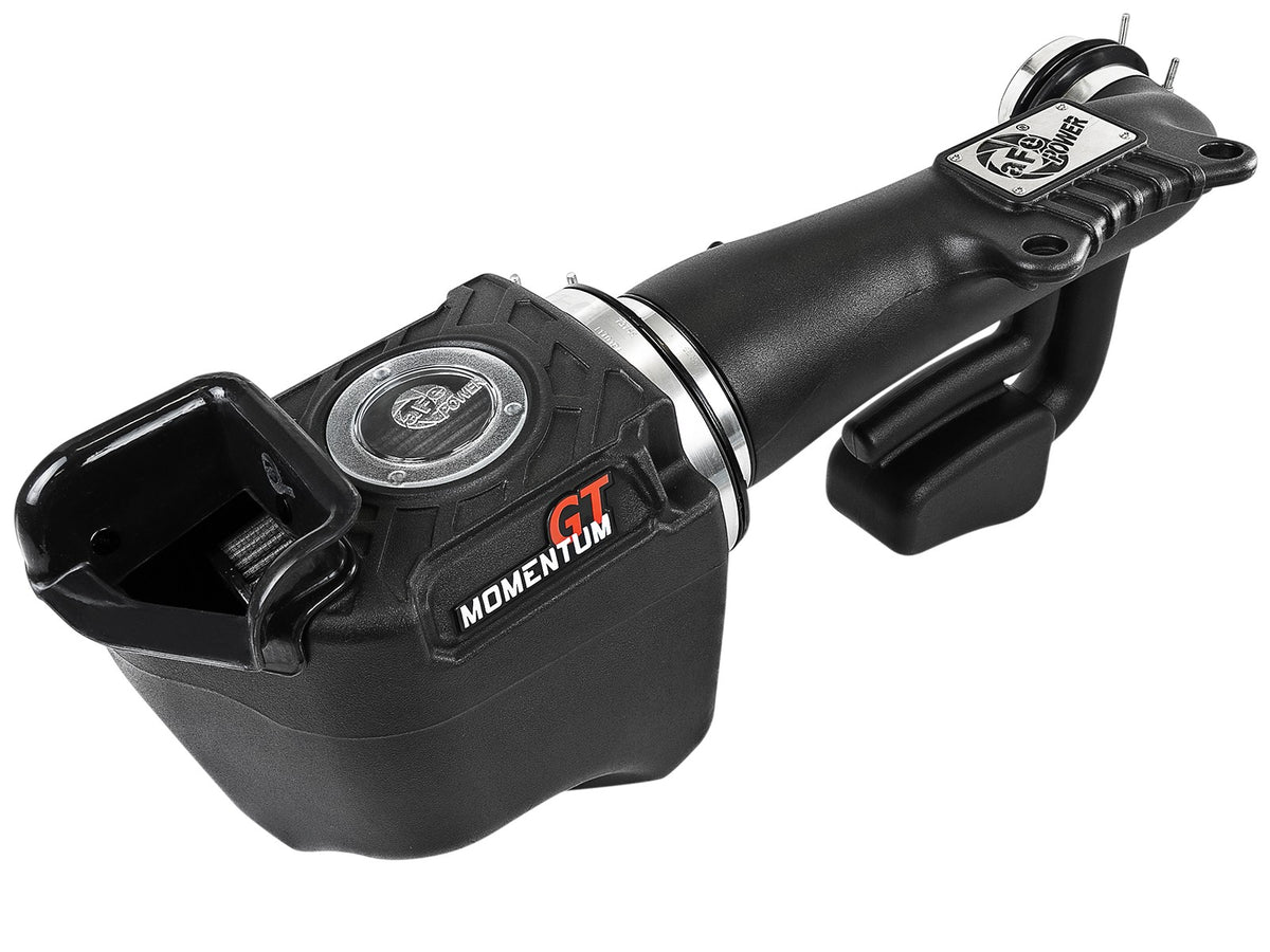 Momentum GT Cold Air Intake System w/ Pro Dry S Filter Jeep Wrangler (JK) 12-18 V6-3.6L 13 HP Gain aFe Power