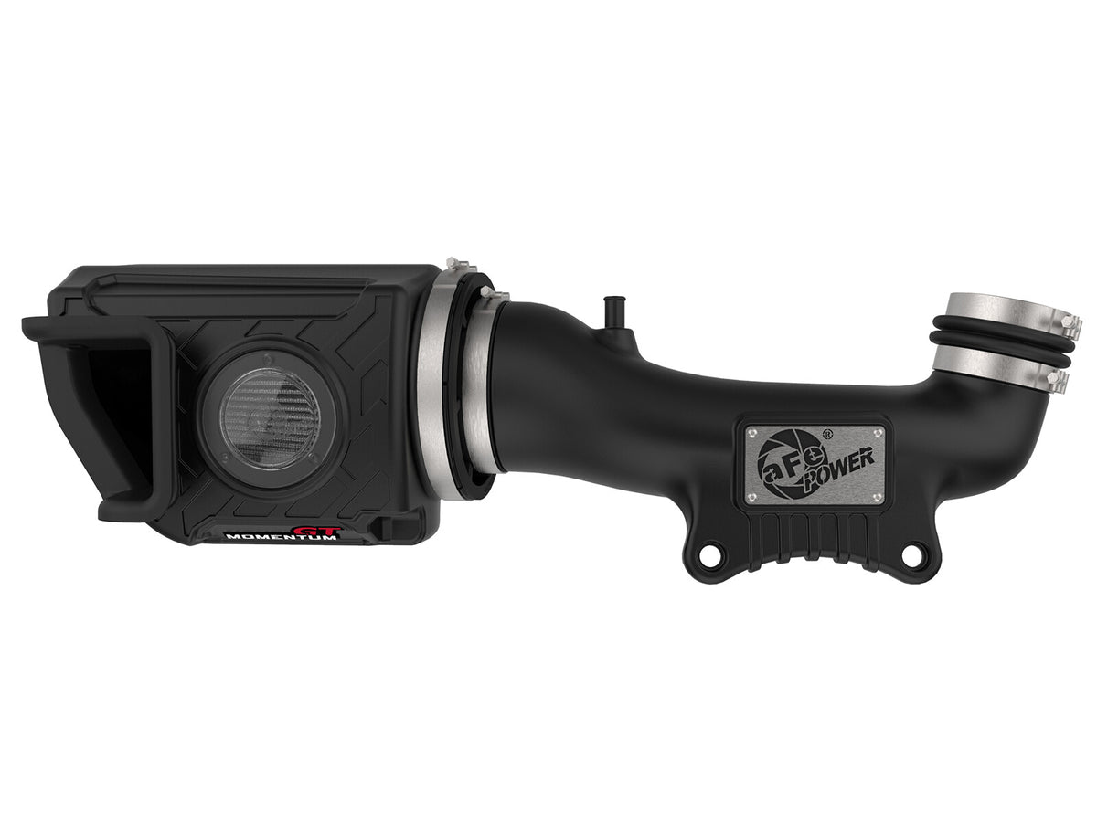 Momentum GT Cold Air Intake System w/ Pro Dry S Filter Jeep Wrangler (JK) 12-18 V6-3.6L 13 HP Gain aFe Power-3