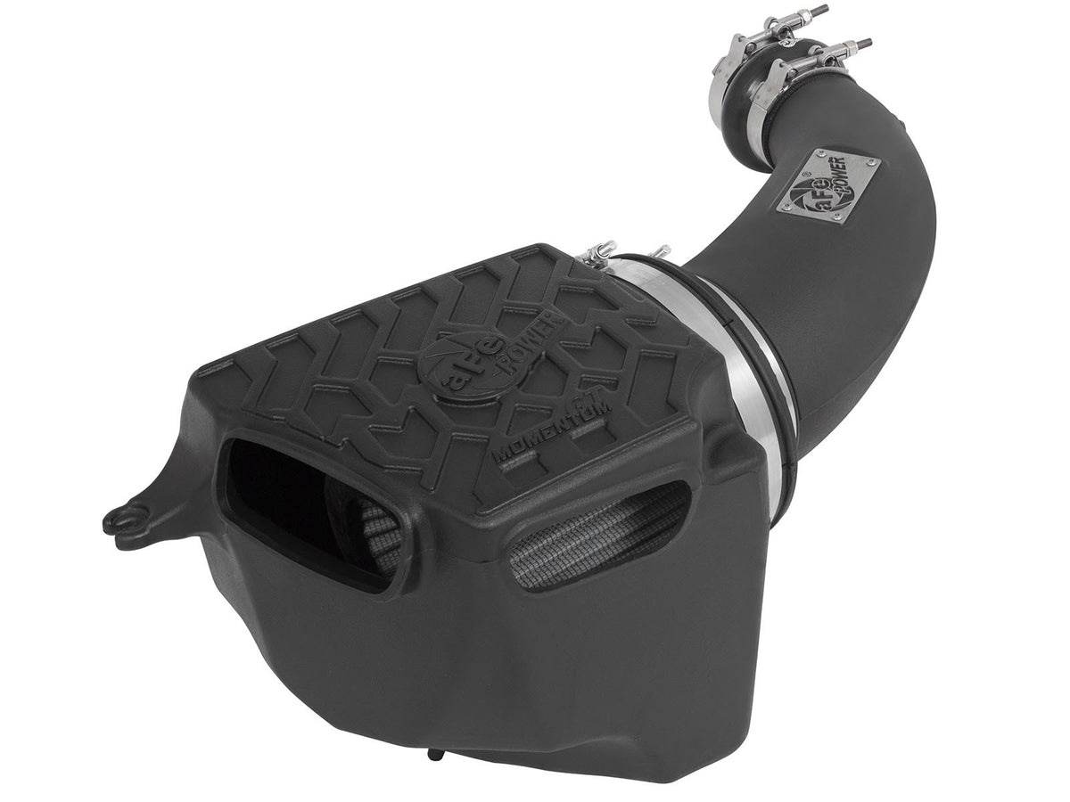 Momentum GT Cold Air Intake System w/ Pro Dry S Filter Jeep Wrangler (JK) 07-11 V6-3.8L 45 Percent Air Flow Gain aFe Power