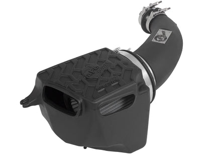 Momentum GT Cold Air Intake System w/ Pro Dry S Filter Jeep Wrangler (JK) 07-11 V6-3.8L 45 Percent Air Flow Gain aFe Power