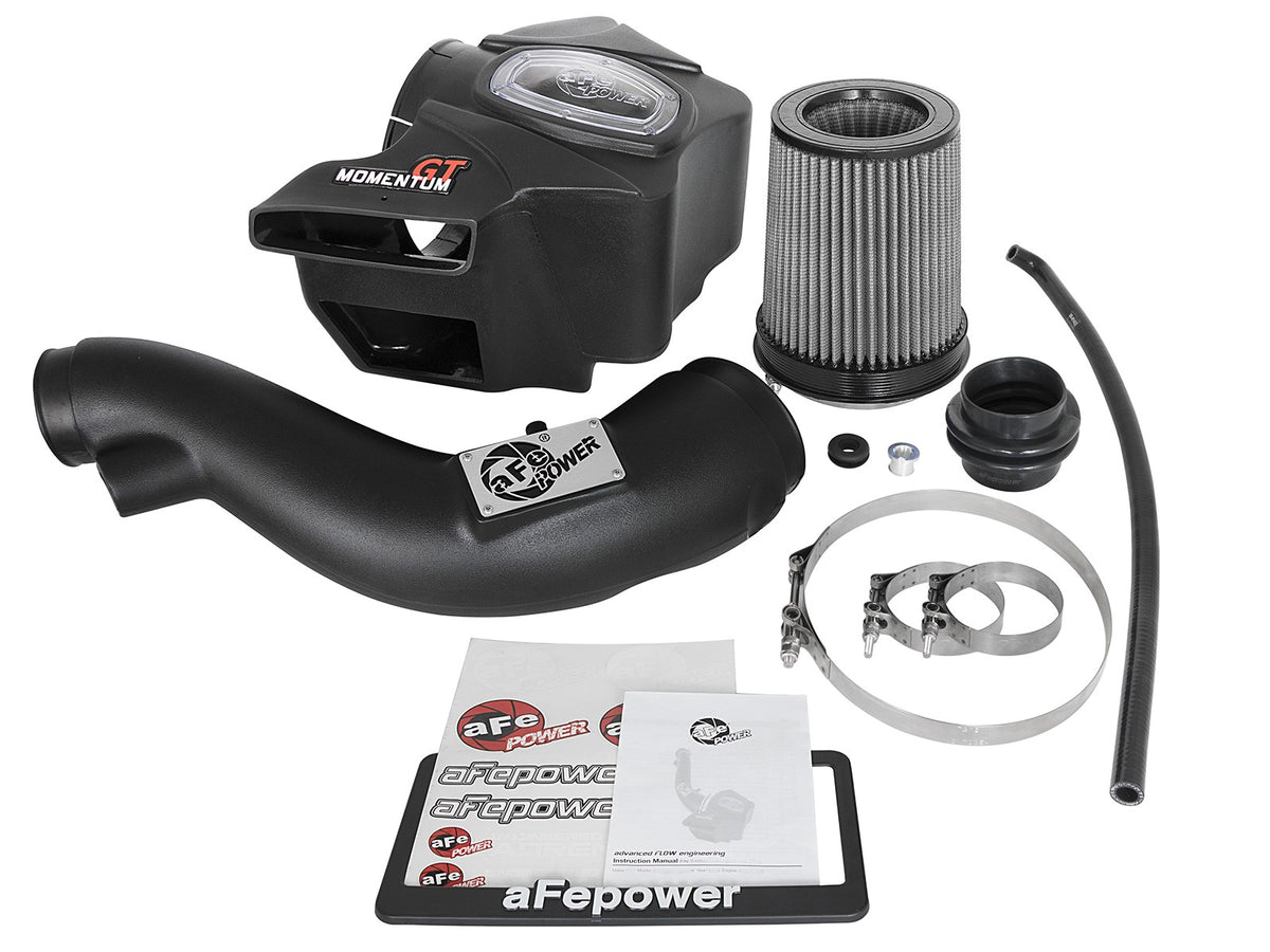 Momentum GT Cold Air Intake System w/ Pro Dry S Filter Jeep Grand Cherokee (WK2)/Dodge Durango 16-26 V6-3.6L aFe Power-6