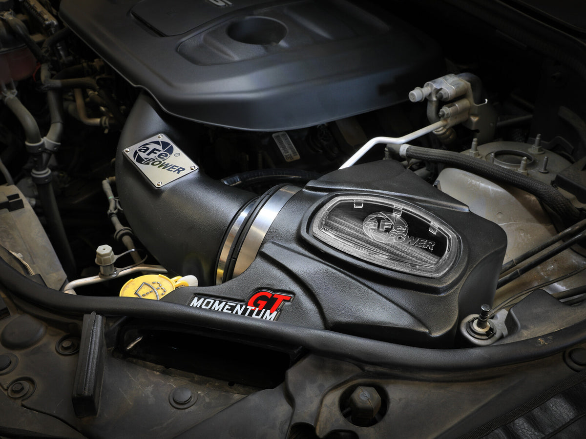Momentum GT Cold Air Intake System w/ Pro Dry S Filter Jeep Grand Cherokee (WK2)/Dodge Durango 16-26 V6-3.6L aFe Power-7