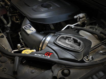 Momentum GT Cold Air Intake System w/ Pro Dry S Filter Jeep Grand Cherokee (WK2)/Dodge Durango 16-26 V6-3.6L aFe Power-7