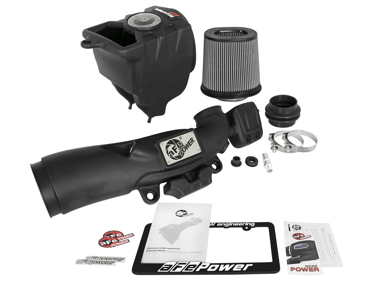 Momentum GT Cold Air Intake System w/ Pro Dry S Filter Jeep Wrangler (Jl)/Gladiator (Jt) 18-26 V6-3.6L aFe Power-6