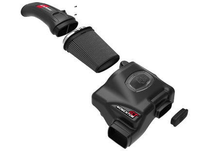 Momentum GT Cold Air Intake System w/ Pro Dry S Filter BMW 135i (E82/88) / 335i (E90/92/93) 11-13 L6-3.0L (t) N55 aFe Power-4