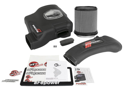 Momentum GT Cold Air Intake System w/ Pro Dry S Filter BMW 135i (E82/88) / 335i (E90/92/93) 11-13 L6-3.0L (t) N55 aFe Power-6