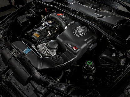 Momentum GT Cold Air Intake System w/ Pro Dry S Filter BMW 135i (E82/88) / 335i (E90/92/93) 11-13 L6-3.0L (t) N55 aFe Power-7