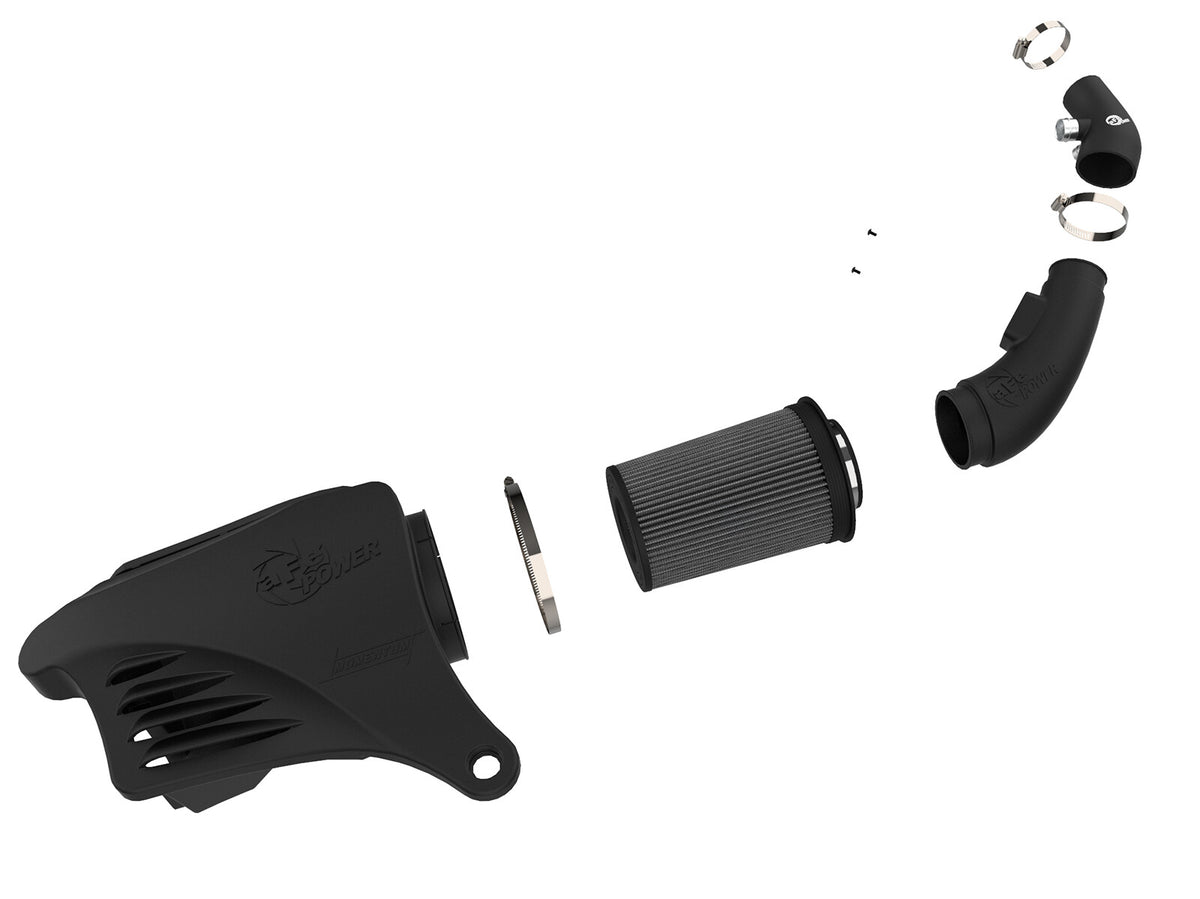 Momentum GT Cold Air Intake System w/ Pro Dry S Filter BMW 116i/118i (F20/21) 11-15 L4-1.6L (t) N13 aFe Power-6