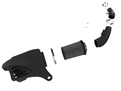 Momentum GT Cold Air Intake System w/ Pro Dry S Filter BMW 116i/118i (F20/21) 11-15 L4-1.6L (t) N13 aFe Power-6