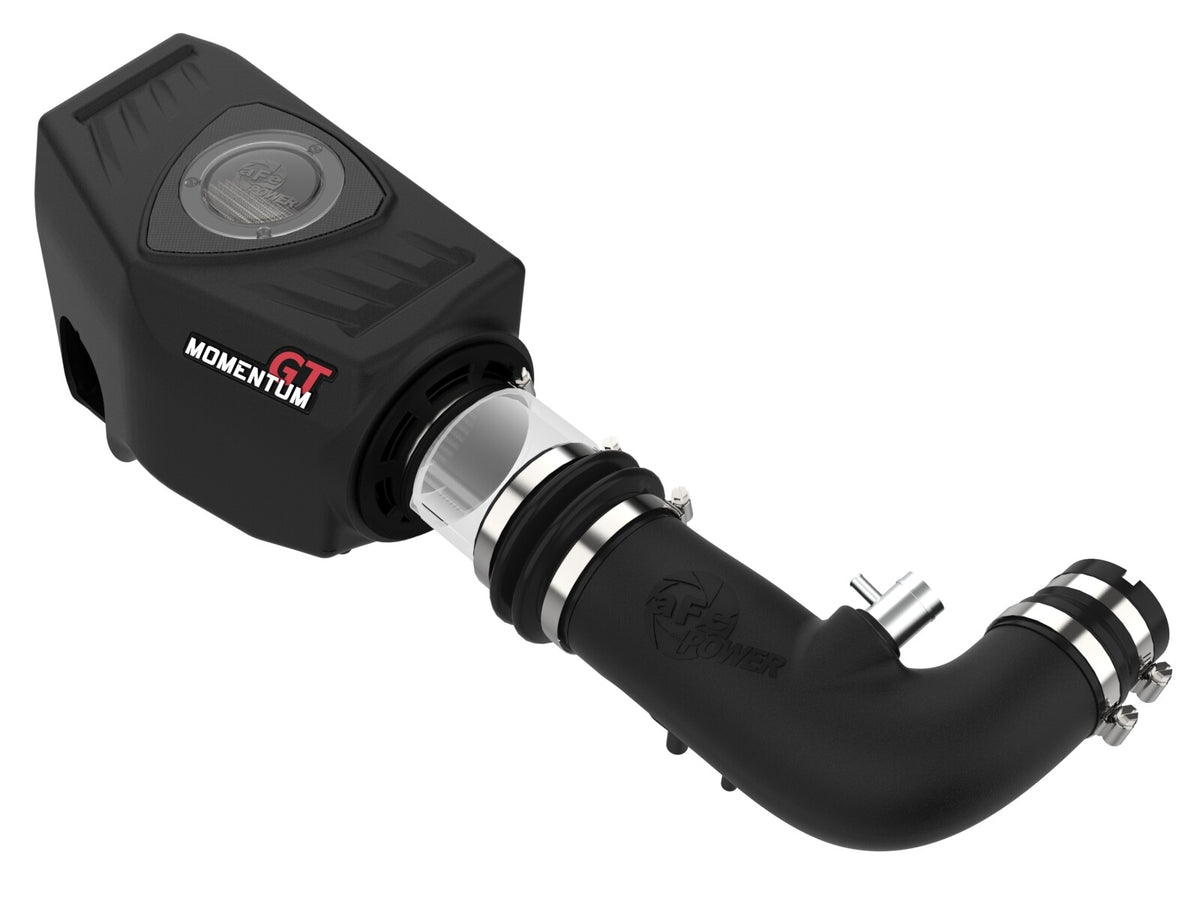 Momentum GT Cold Air Intake System w/ Pro Dry S Filter Alfa Romeo Giulia 17-26 L4-2.0L (t) aFe Power-2