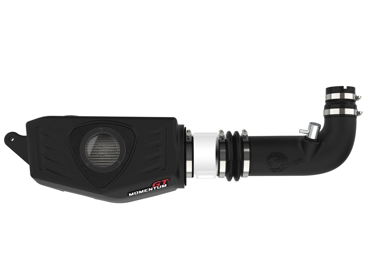 Momentum GT Cold Air Intake System w/ Pro Dry S Filter Alfa Romeo Giulia 17-26 L4-2.0L (t) aFe Power-4