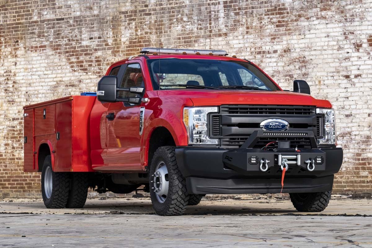 Rough Country EXO Winch Mount System 17-20 Ford F-250/F-350 Rough Country